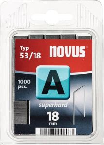 Novus Dundraad nieten A 53 18mm | SH | 1000 stuks 042-0360