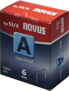 Novus Dundraad nieten A 53 6mm | 5000 stuks 042-0516