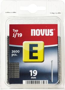Novus Nagels (spijker) E J 19mm | SB | 2600 stuks 044-0085