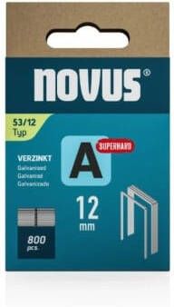 Novus Niet met fijne draad A 53 12mm Superhard (800 stuks) 042-0780