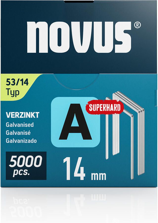 Novus Dundraad nieten A 53 14mm | 5000 stuks 042-0520 042-0764