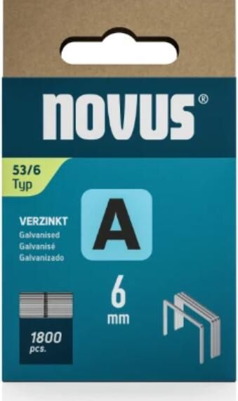 Novus Dundraad nieten A 53 6mm | 1800 stuks 042-0355 042-0773 - Foto 2