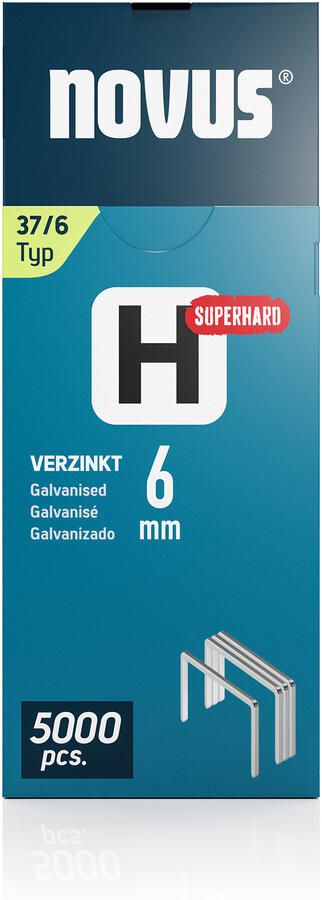 Novus Dundraad nieten H 37 6mm | 5000 stuks 042-0535 042-0770