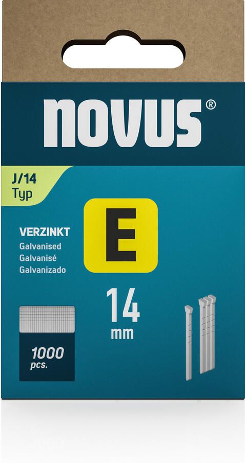 Novus Nagels (spijker) E J 14mm | SB | 1000 stuks 044-0073 044-0088
