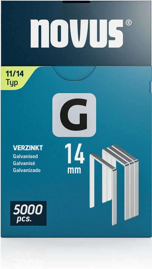 Novus Nieten G11 14mm | 5000 stuks 042-0758 042-0769