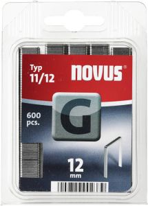 Novus Vlakdraad nieten G 11 12mm | 600 stuks 042-0387