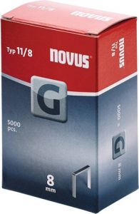 Novus Vlakdraad nieten G 11 8mm | 5000 stuks 042-0528