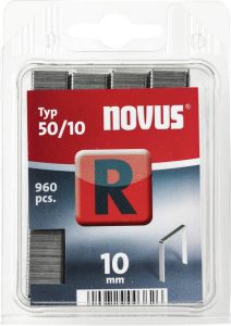 Novus Vlakdraad nieten R 50 10mm | 960 stuks 042-0467