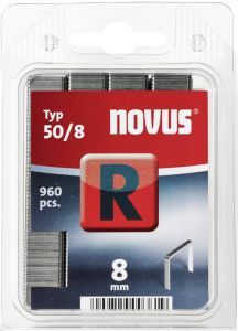 Novus Vlakdraad nieten R 50 8mm | 960 stuks 042-0466