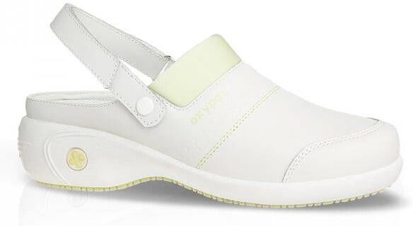 Oxypas Medische Klomp Op Hak Sandy O.H. Met Strap | Pastelgroen | 10.154.073.02