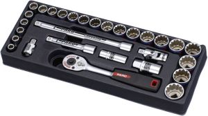 Pard 1 2&apos;&apos; MIT Inbus- en Doppenset 29-delig PAC4293T