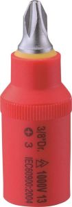Pard 3 8&apos;&apos; Phillips Dop bit geïsoleerd 1000V PA33103N