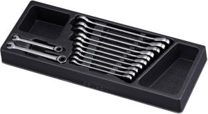 Pard Platte steek-ringratel sleutelset 12-delig PAC51211T