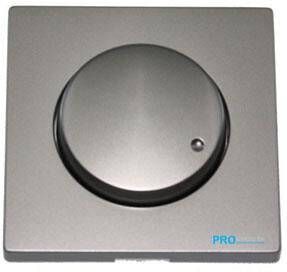 Peha Dimmerknop plus plaat Alu dialog 4602464