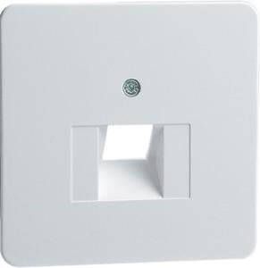 Peha LW afdekplaat Cat en ISDN enkel 4602270