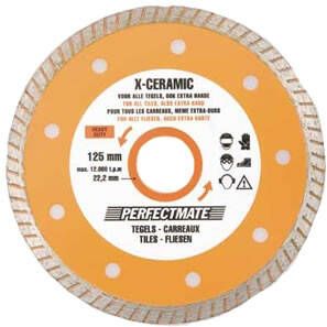 Perfectmate EPC0620 X-Ceramic Diamantschijf | Tegels en natuursteen | 115 mm