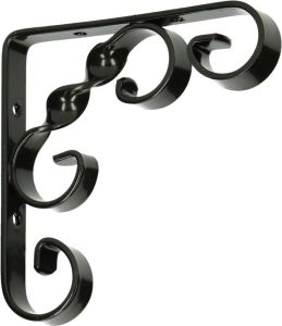 Pgb-Europe FG | Plankendrager ornament 250x250 ZnZwart