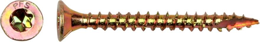 Pgb-Europe PFS+ | Spaanplaatschroef PFS+ VZK-T Ø 3 5x40 ZnG PFWVTV002003500403