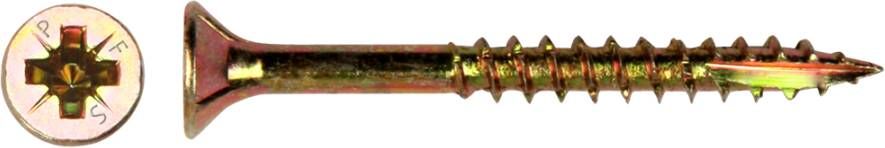 Pgb-Europe PFS+ | Spaanplaatschroef PFS+ VZK-Z Ø 3 0x30 ZnG | 200 st PFWVZG002003000303