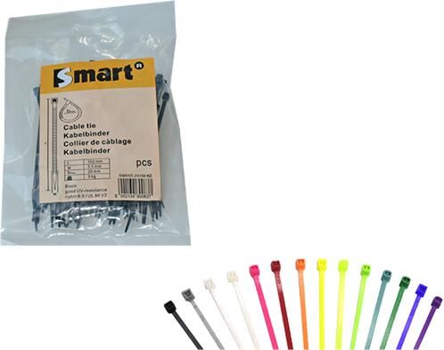 Pgb-Europe SMART Nylon kabelband 4 8x200 oranje | 1000 st | SMCTIEN00048200O5