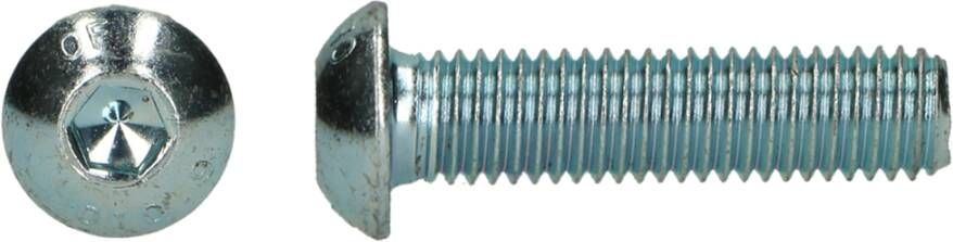 Pgb-Europe PGB-FASTENERS | BZK-bolkopschroef 10.9 ISO 7380-1 M10x16 Zn | 200 st 73801101010000096