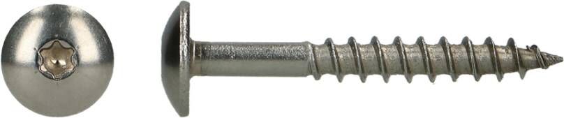 Pgb-Europe PGB-FASTENERS | HPL schroef Tx20 4 8x32 R7016 A4 TRESP0A00032070163