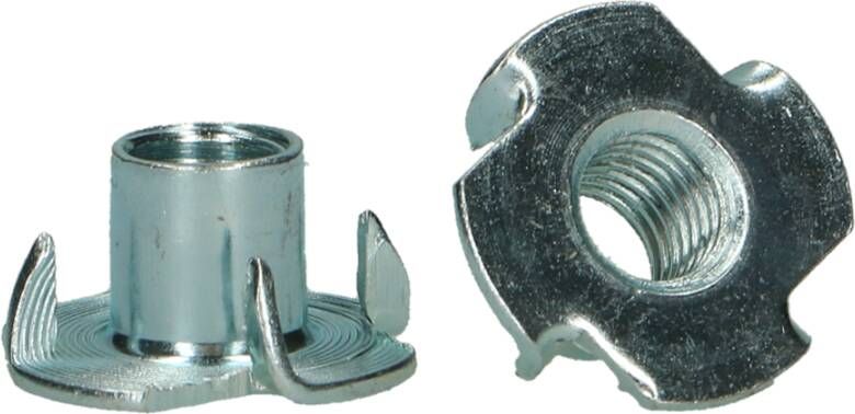 Pgb-Europe PGB-FASTENERS | Inslagmoer voor hout M 8x22x11 Zn 0000IM001008000113