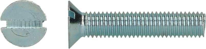 Pgb-Europe PGB-FASTENERS | Metaalschroef VK DIN 963 M 4x12 Zn | 200 st 963001004000123