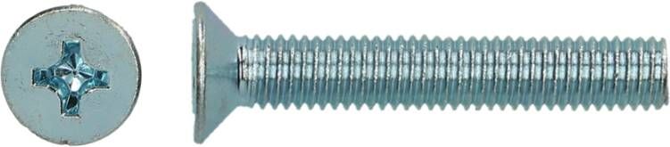 Pgb-Europe PGB-FASTENERS | Metaalschroef VK DIN 965H M 3x10 Zn | 200 st 965001003000103