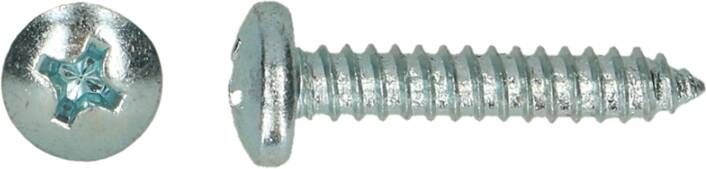 pgb-Europe PGB-FASTENERS | Plaatschroef DIN 7981C-H Ø 2 20x6 5 Zn