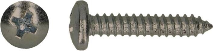 Pgb-Europe PGB-FASTENERS | Plaatschroef DIN 7981C-H Ø 2 90x16 A2 007981A00002901603