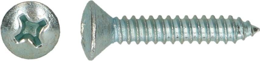 Pgb-Europe PGB-FASTENERS | Plaatschroef DIN 7983C-H Ø 2 90x13 Zn 7983001002901300