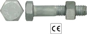 Pgb-Europe PGB-FASTENERS | SB-bout CE 8.8 EN15048-1 M24x80 Tvz | 10 st