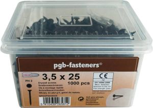 Pgb-Europe PGB-FASTENERS | Snelbouwschr. TK 3 50x25 fos Emmer 1000 | 1000 st GP6GPS035025