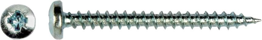 Pgb-Europe PGB-FASTENERS | Spaanplaatschroef panhead Ø 3 0x20 Zn Pz1 PGWCZV001003000203