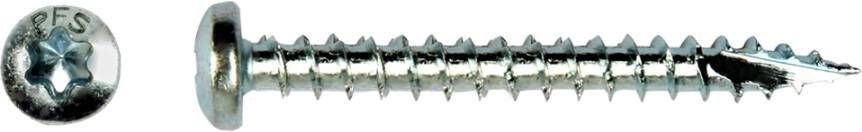 pgb-Europe PGB-FASTENERS | Spaanplaatschroef pfs+ PH-T Ø 4 00x30 Zn T20 PFWCTV001004000303