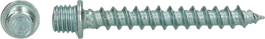 Pgb-Europe PGB-FASTENERS | Stokeind met borst M7x30 Zn 000SEB001007000303