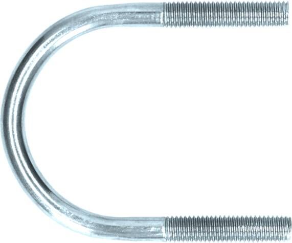 Pgb-Europe PGB-FASTENERS | U-beugel Ø 3" xM10 Zn (102 125 50) | 25 st 0000UB001030000103