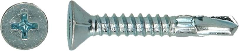 pgb-Europe PGB-FASTENERS | Vleugelteks VK-H Ø 4 2x25 Zn | 200 st VTEKSH001004202503