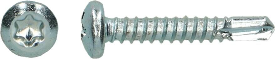 Pgb-Europe PGB-FASTENERS | Zelfborende schroef DIN 7504M-T Ø 3 50x16 Zn | 1000 st 7504MT001003501603