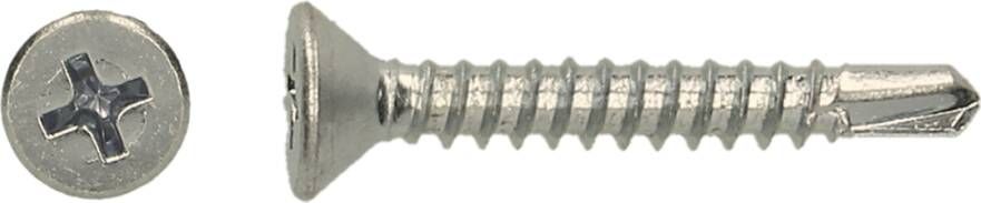 pgb-Europe PGB-FASTENERS | Zelfborende schroef VK DIN 7504O Ø 3 90x16 A2 07504OA00003901603