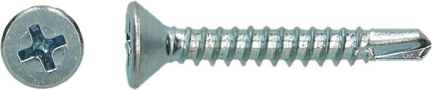 Pgb-Europe PGB-FASTENERS | Zelfborende schroef VK DIN 7504O Ø 3 90x22 Zn 07504O001003902203