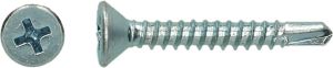 Pgb-Europe PGB-FASTENERS | Zelfborende schroef VK DIN 7504O Ø 3 90x45 Zn