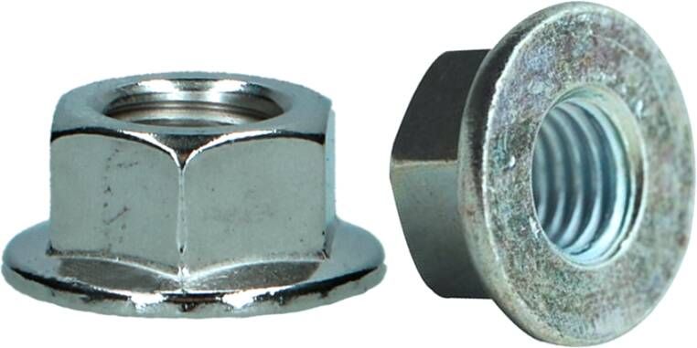 Pgb-Europe PGB-FASTENERS | Zeskant flensmoer Kl8 DIN 6923 M 5 Zn | 200 st 692380100503