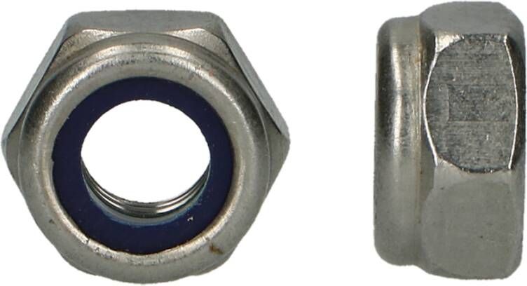 pgb-Europe PGB-FASTENERS | Zeskantborgmoer DIN 985 M 5 A2 | 200 st 000985A7000503