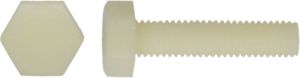 Pgb-Europe PGB-FASTENERS | Zeskanttapbout PA6.6 DIN 933 M6x10 | 200 st