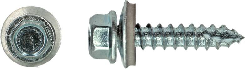 pgb-Europe PGB-FASTENERS | Zsk 3 8" gevelschr. punt 17 Ø 6 5x150 Zn | 100 st 0GSL16001006501503