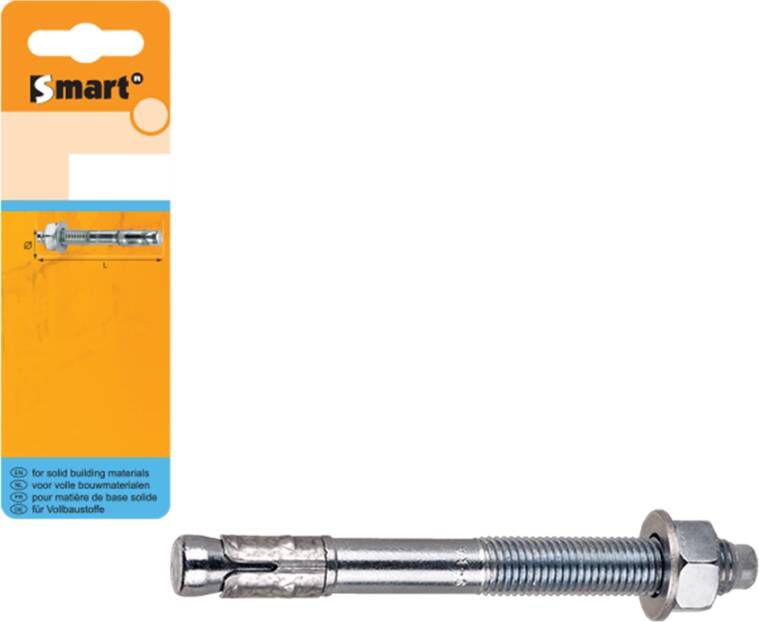 Pgb-Europe SMART | Keilanker S-KA M12x5x103 Zn | 2 st SM01KA001120103H