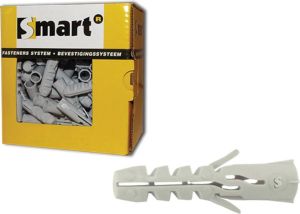 Pgb-Europe SMART | Nylon spreidplug zndr boord SMART Ø 6x30 | 100 st