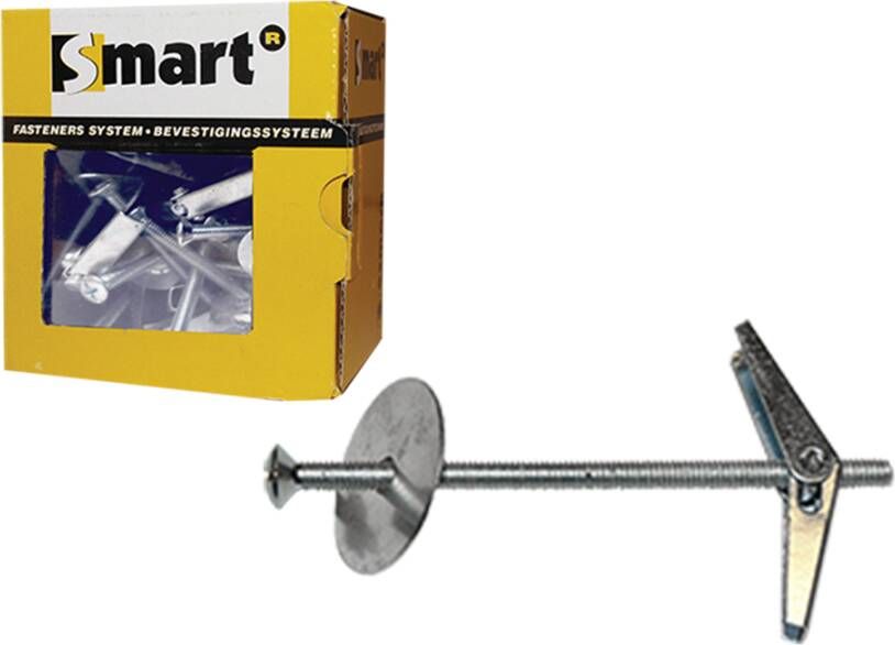 pgb-Europe SMART | Springanker met schroef BVK M4x50 Zn SM0TAS001040050E